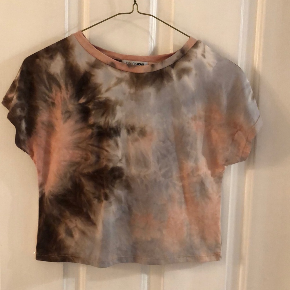 Fashion Nova🥳HP🥳Tie Dye Crop Top